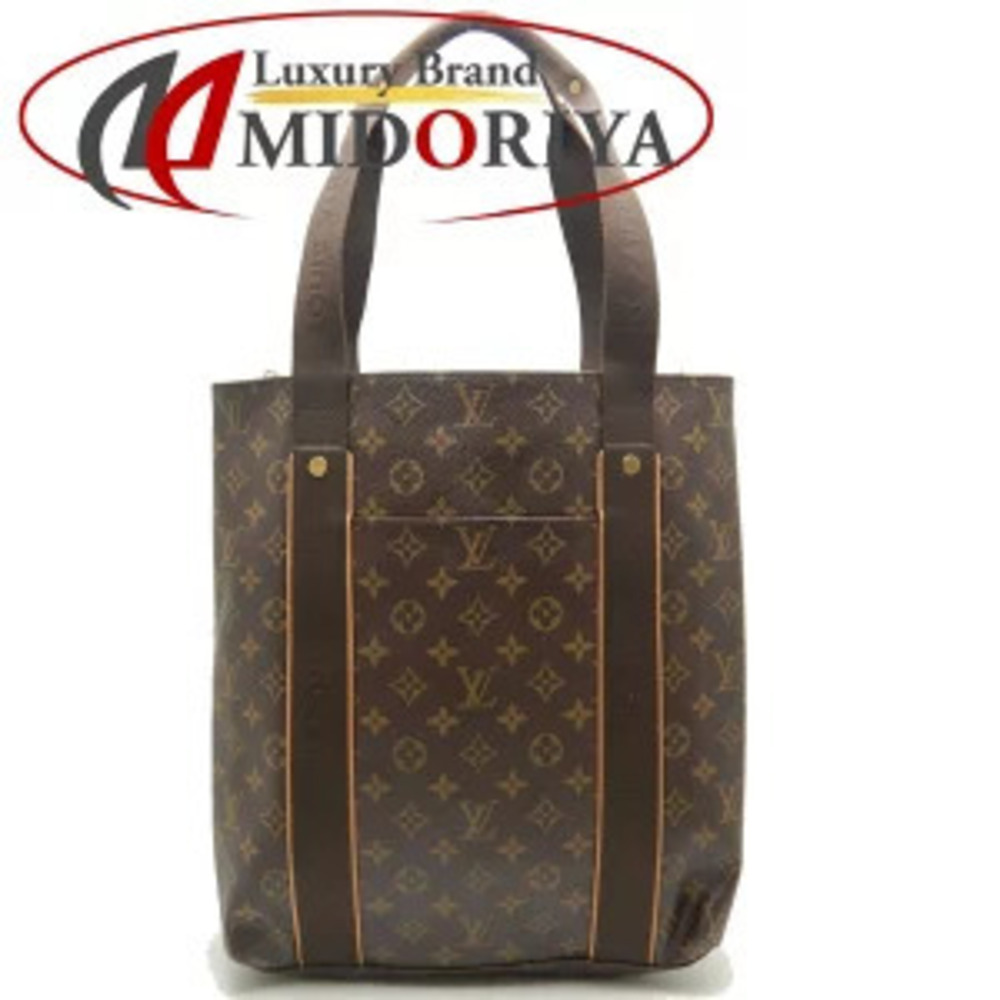LOUIS VUITTON Monogram Cabas Bobour Tote Bag Brown
